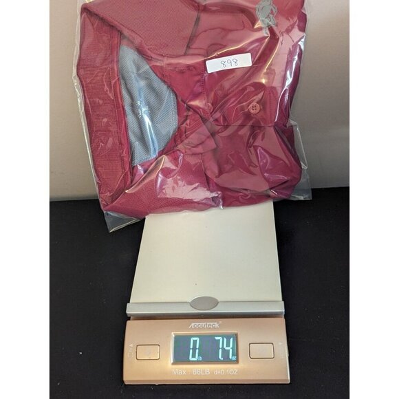 arkansas razorbacks Men's Size XL Red/Gray Short Sleeve Collared Shirt RN#101475 - Picture 11 of 11